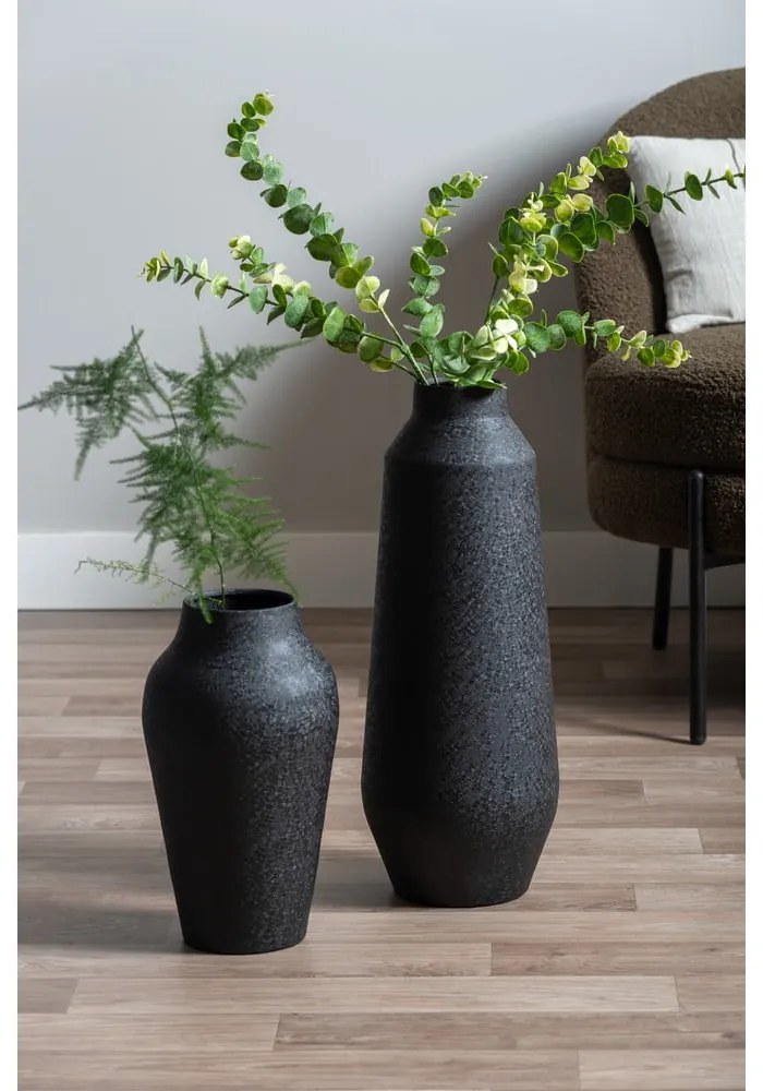 Czarny wysoki wazon (wysokość 49,5 cm) Boaz – PT LIVING