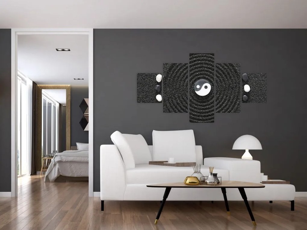 Obraz - Yin i Yang (125x70 cm)