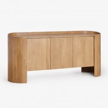 Kredens 165x75 Cm Z Drewna Mango Sidney Drewno Mango - Sklum