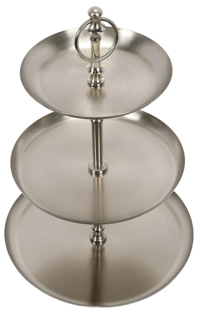 Metalowa patera 3 poziomy, 50 cm
