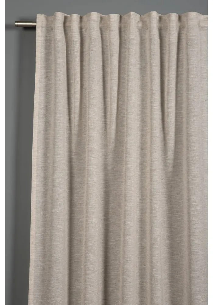 Beżowa zasłona 245x140 cm Natur – Gardinia