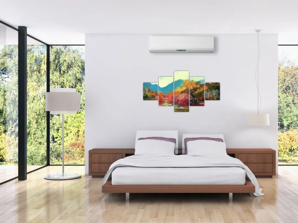 Obraz - Kolory jesieni (125x70 cm)