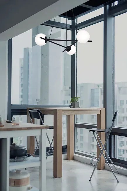 Nowoczesna lampa wisząca nad stół S856 N9-P06