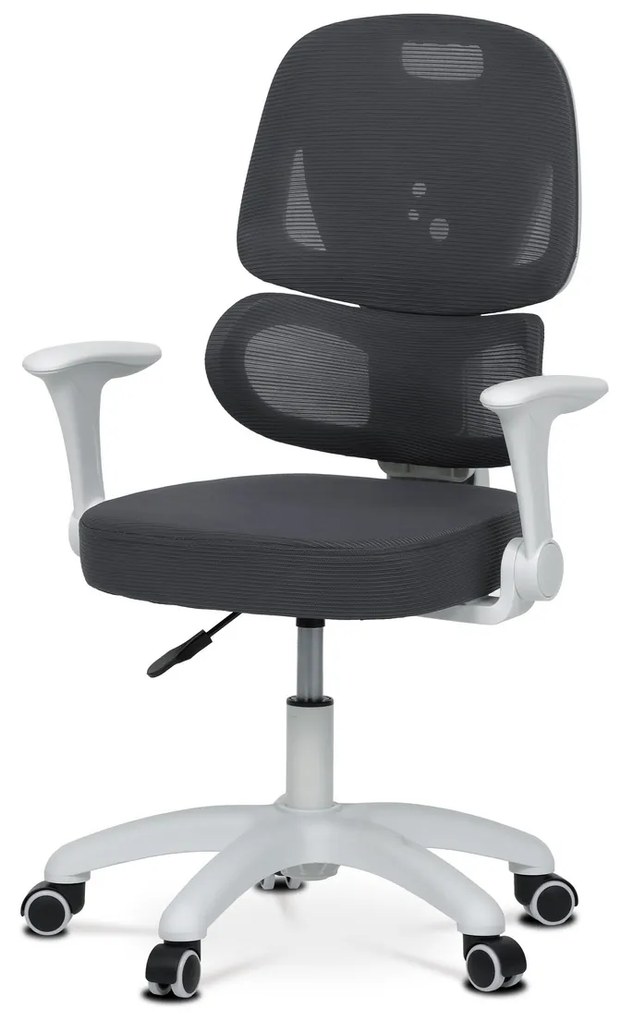 Autronic KA-K1063 GREY Krzesło biurowe, szare