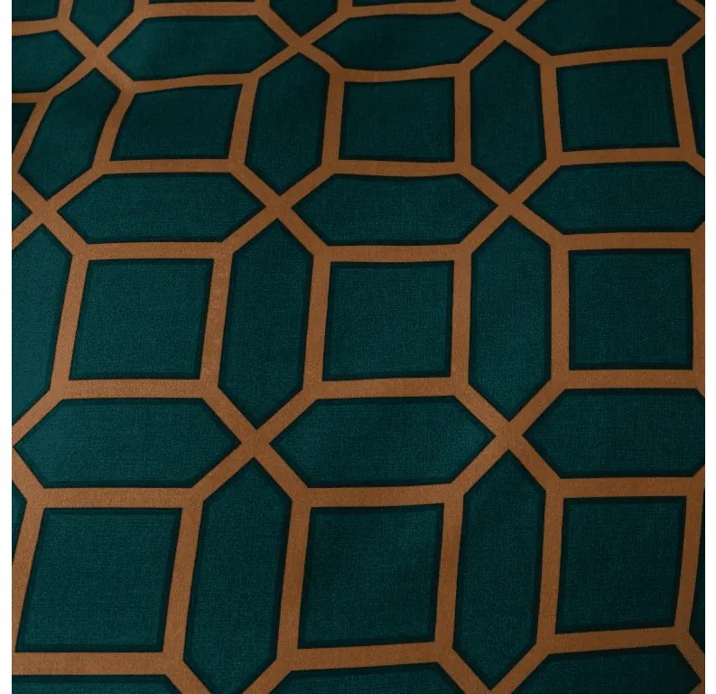 PrzytulneMieszkanie.pl PrzytulneMieszkanie.pl Flanelowa pościel z mikrofibry KERNAL zielona Rozmiar pościeli: 2 szt 70 x 90 cm | 200 x 220 cm