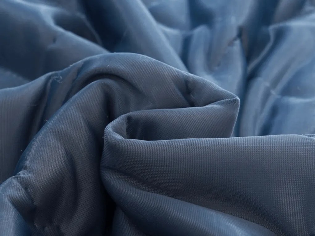 Chłodząca letnia kołdra ELARIA, ciemnoniebieska Rozmiar: 200 x 220 cm