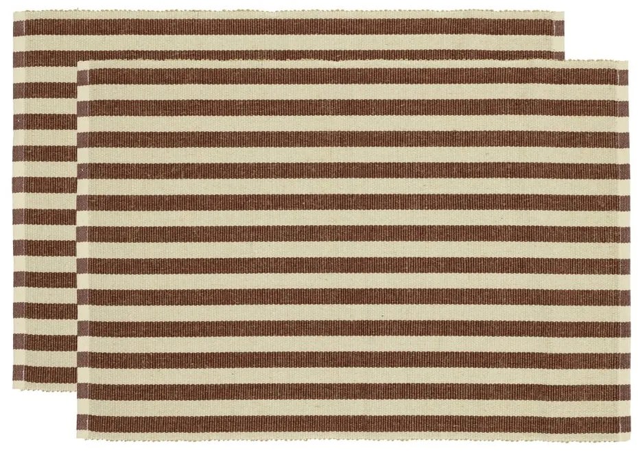 Maty stołowe z mieszanki juty zestaw 2 szt. 33x48 cm Statement Stripe – Södahl