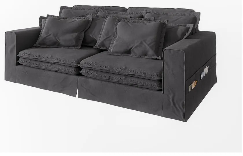 Antracytowa sofa 236 cm Nora – Ropez