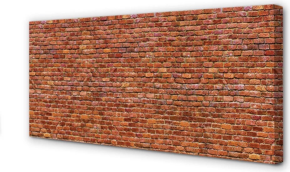 Duży obraz na płótnie Vintage Czerwona Cegła