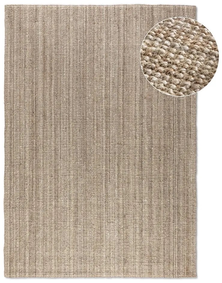 Beżowy dywan z juty 160x230 cm Bouclé – Hanse Home