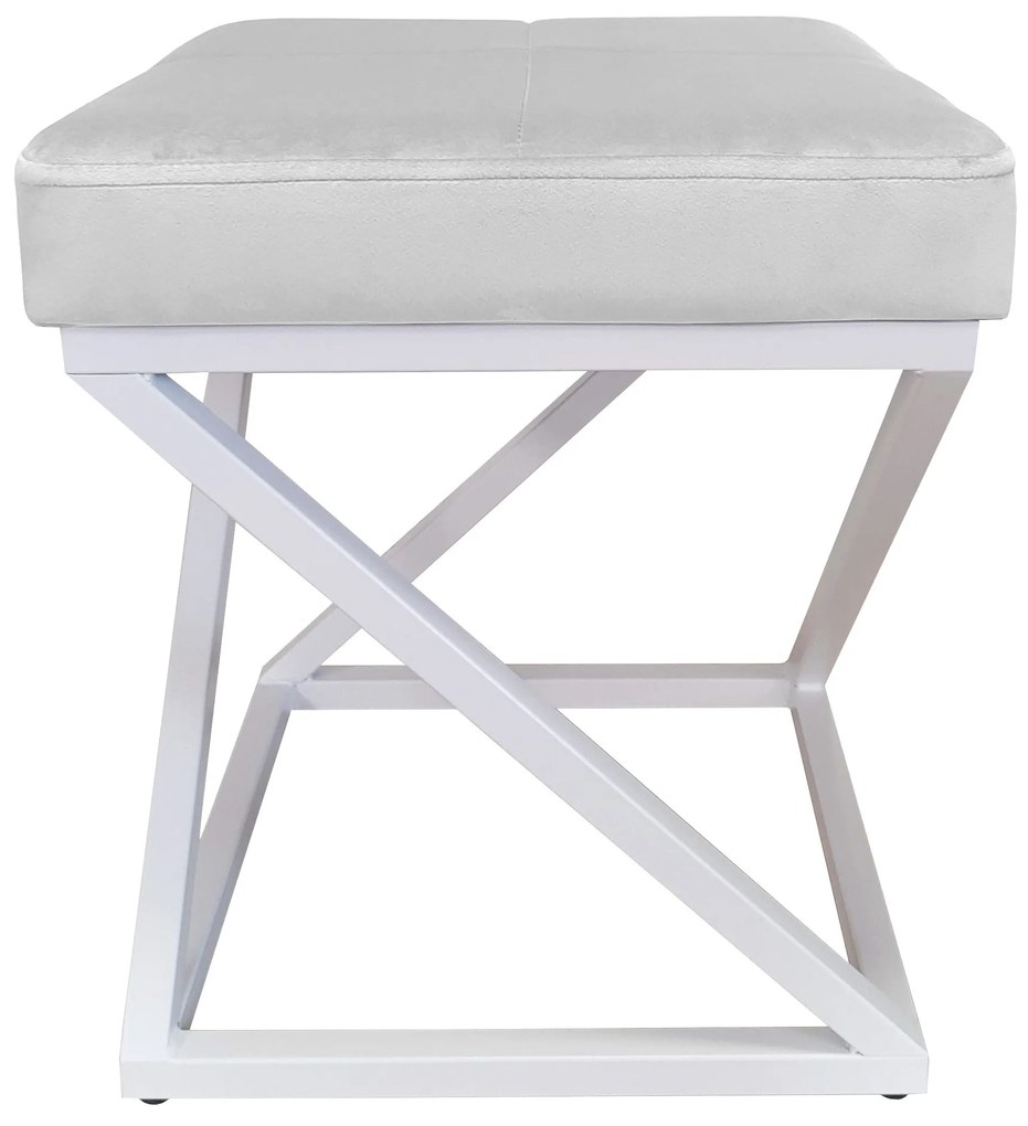 Pufa ZOA LOFT podstawa biała MG39