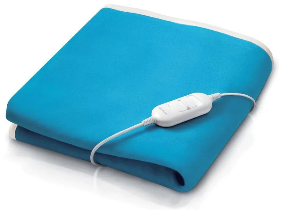 Sencor - Elektryczny koc grzewczy 60W/230V 150x80 cm niebieski