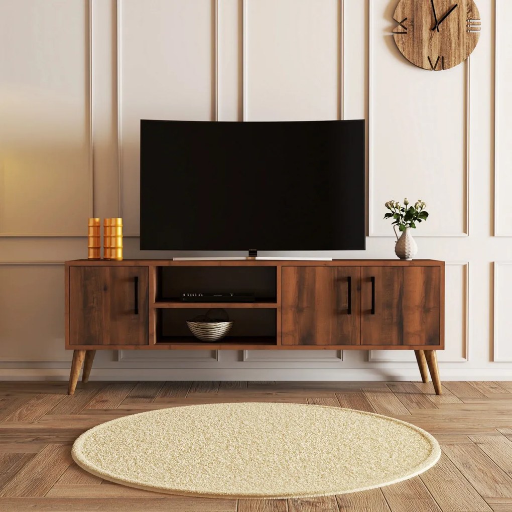 Stolik TV Exxen Walnut