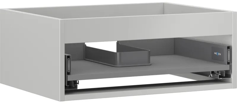 Mexen Box-A korpus szafki podumywalkowej 60 cm, 1 szuflada, szary mat - 91AX0-0600-235-1-62