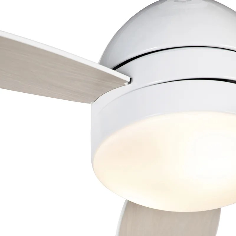 Wentylator sufitowy biały z pilotem - Rotar