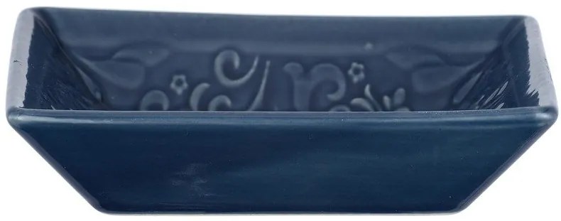 Mydelniczka z wzorami w stylu rustykalnym, ceramiczna podstawka łazienkowa - WENKO