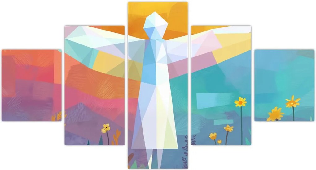 Obraz - Strażnik kwiatów (125x70 cm)