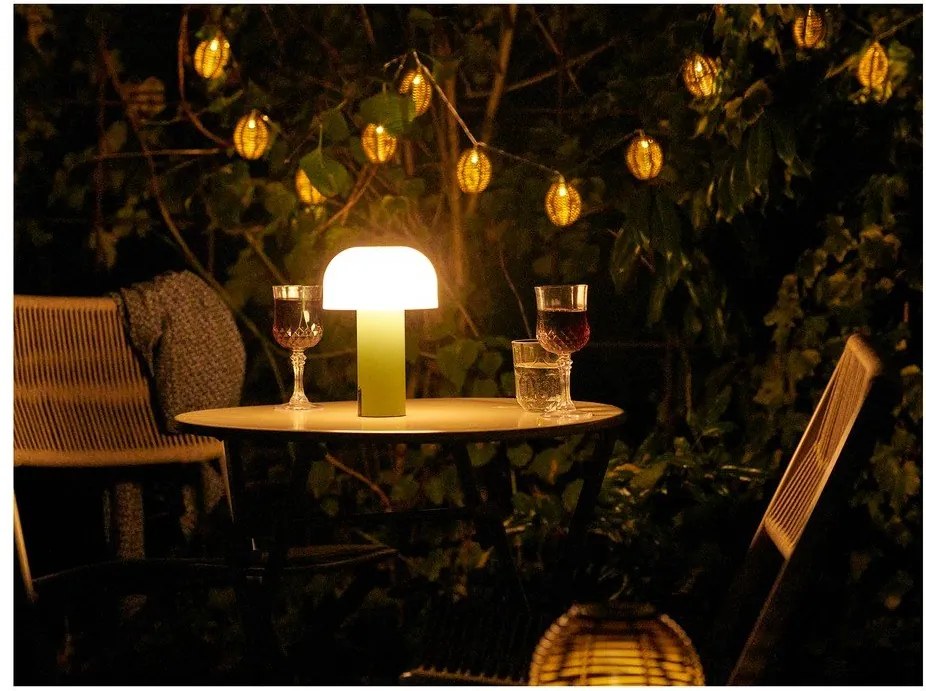 Lampa zewnętrzna stołowa LED na USB ø 15 cm Soham – House Nordic