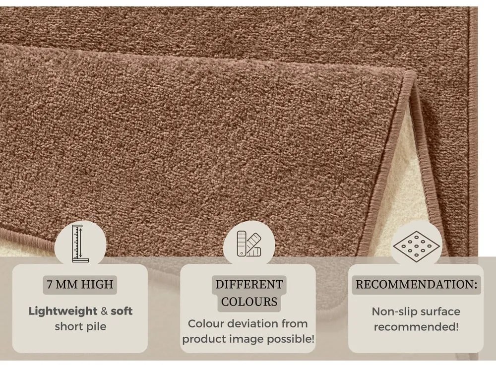 Brązowy chodnik 80x200 cm Fancy – Hanse Home