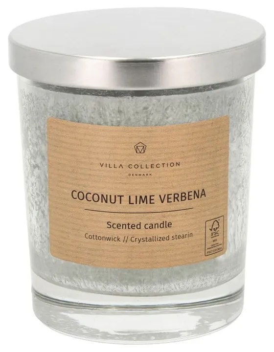 Zapachowa świeca czas palenia 40 h Kras: Coconut, Lime &amp; Verbena – Villa Collection