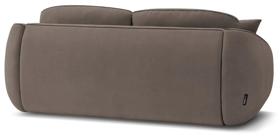 Brązowa rozkładana sofa 235 cm Cezanne – Bobochic Paris