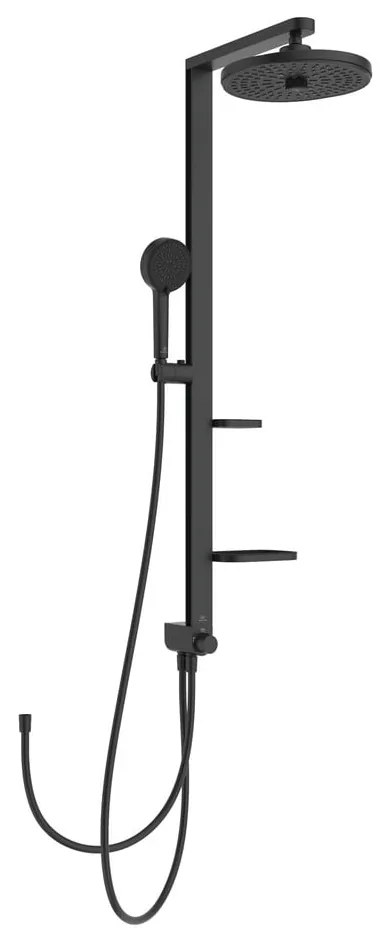 Metalowy zestaw prysznicowy w kolorze matowej czerni 110 cm ALU+ – Ideal Standard