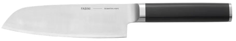 Nóż typu santoku ze stali nierdzewnej Trino – FABINI