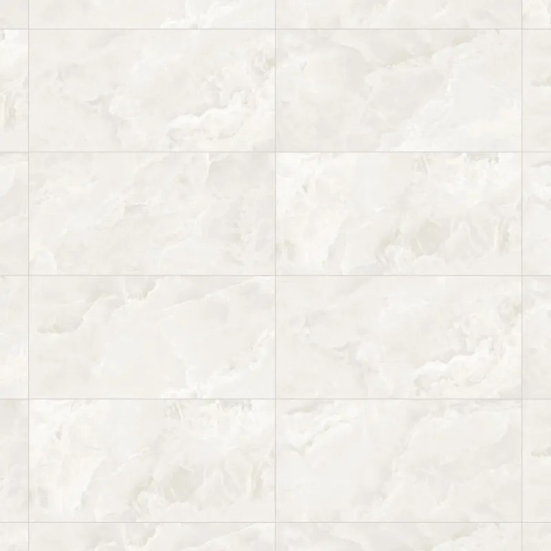 Mexen Valga Bianco gres szkliwiony rekt. G1, płytka podłogowo-ścienna 120 x 60 cm, połysk - TL122-120-060-01