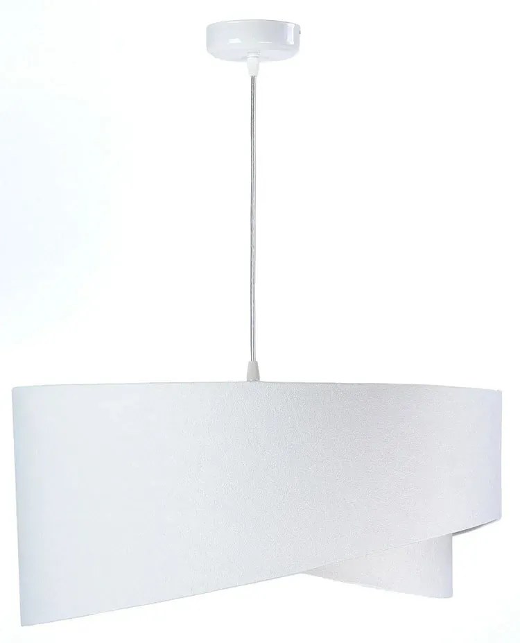 Biało-fioletowa lampa wisząca nad stół - EX990 W5-Z87
