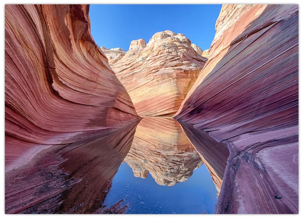Obraz na szkle - Arizona Waves (70x50 cm)