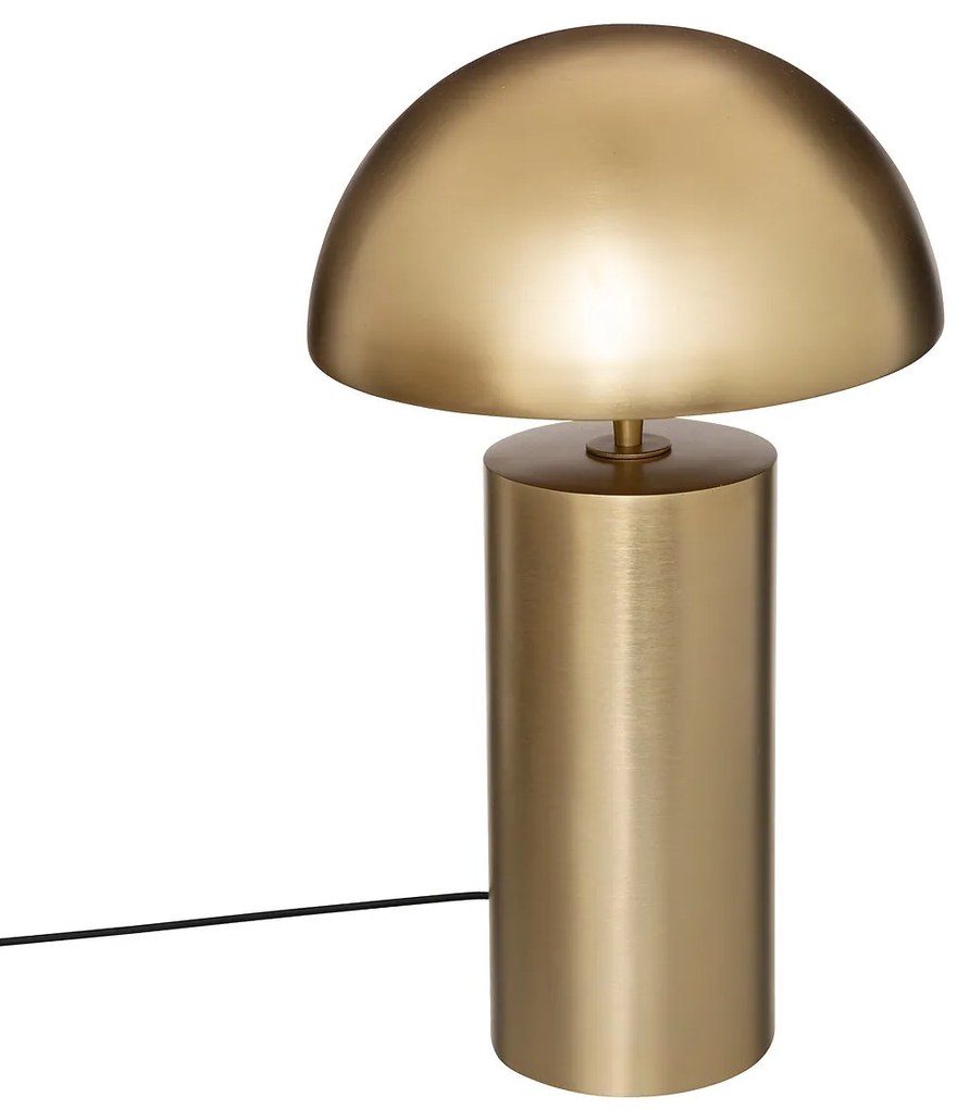 Lampa stołowa złota CHAMPI, grzybek, wys. 50 cm
