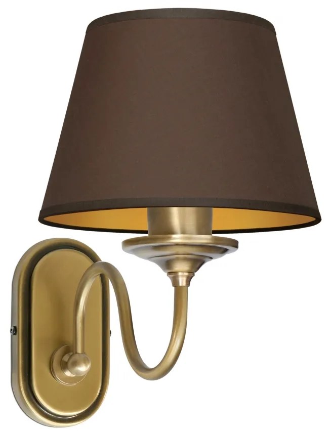 Klasyczny kinkiet mosiężny F-K1m