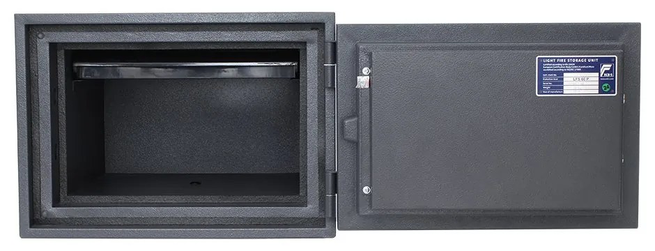Ognioodporny sejf elektroniczny S 60 P, 320 x 445 x 450 mm, 21 l