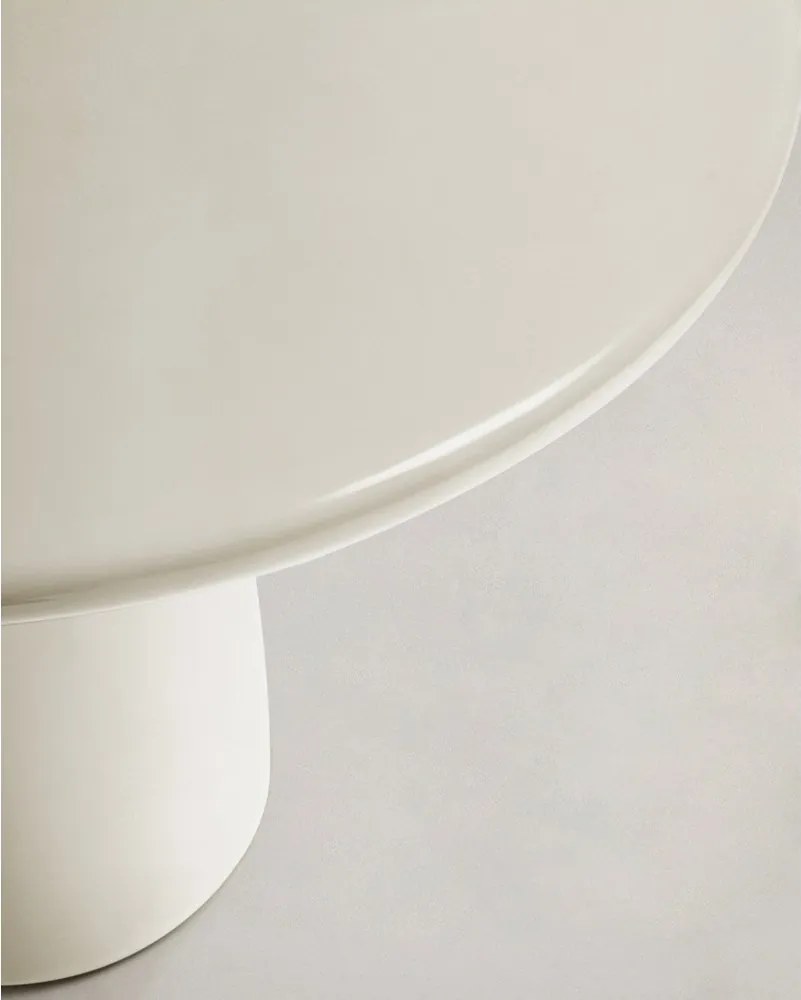 Okrągły stolik ogrodowy betonowy ø 85 cm Albanella – Kave Home