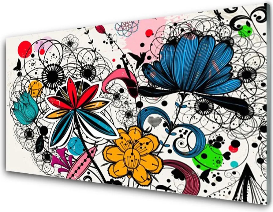 Panel Kuchenny Dynamiczna Kompozycja Kolorów