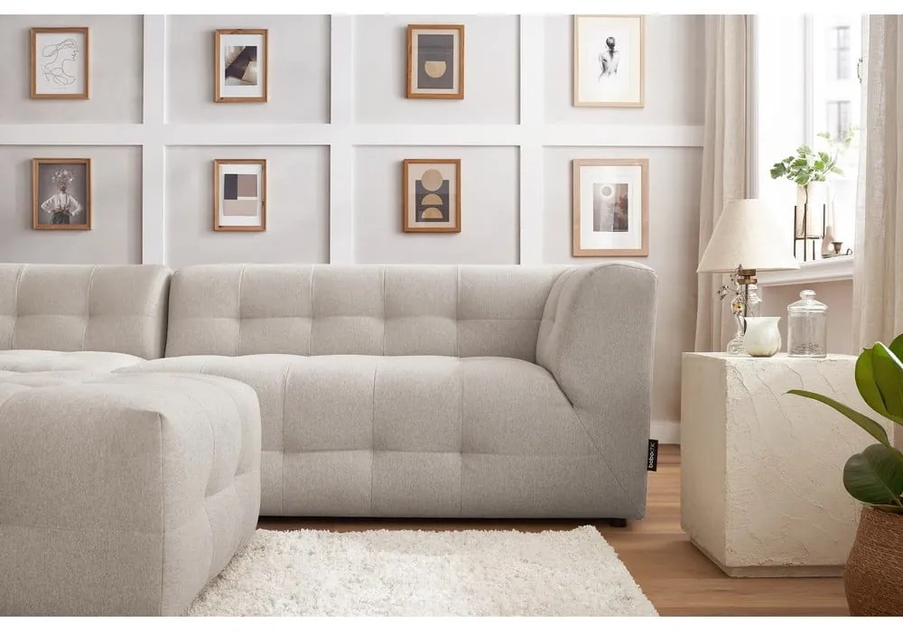 Beżowa sofa 324 cm Kleber – Bobochic Paris