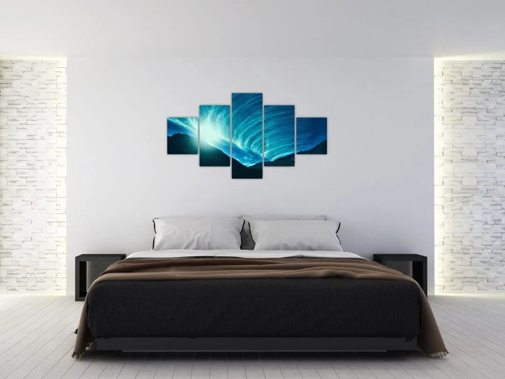 Obraz - Fala z chmur (125x70 cm)
