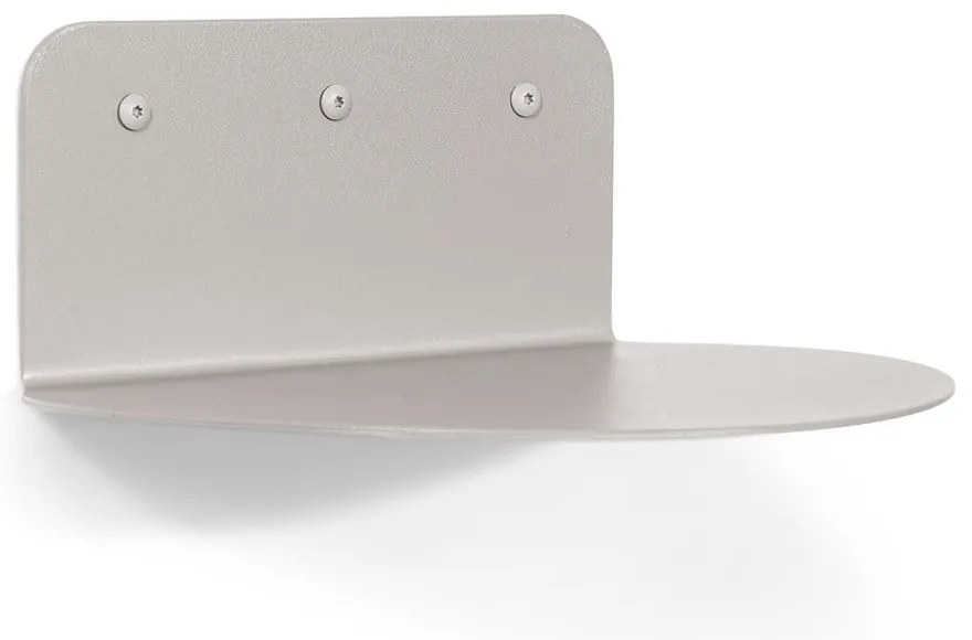 Szarobeżowa metalowa półka 30 cm Flex – Spinder Design