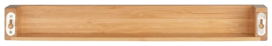 Bambusowa półka ścienna Wenko Dark, szer. 40 cm