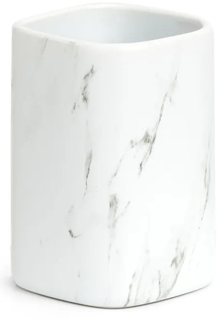 Ceramiczny kubek na szczoteczki MARBLE