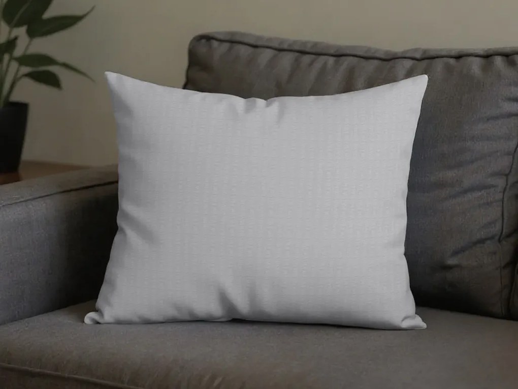 Krepowa poszewka na poduszkę STANDO 50x70 cm szara