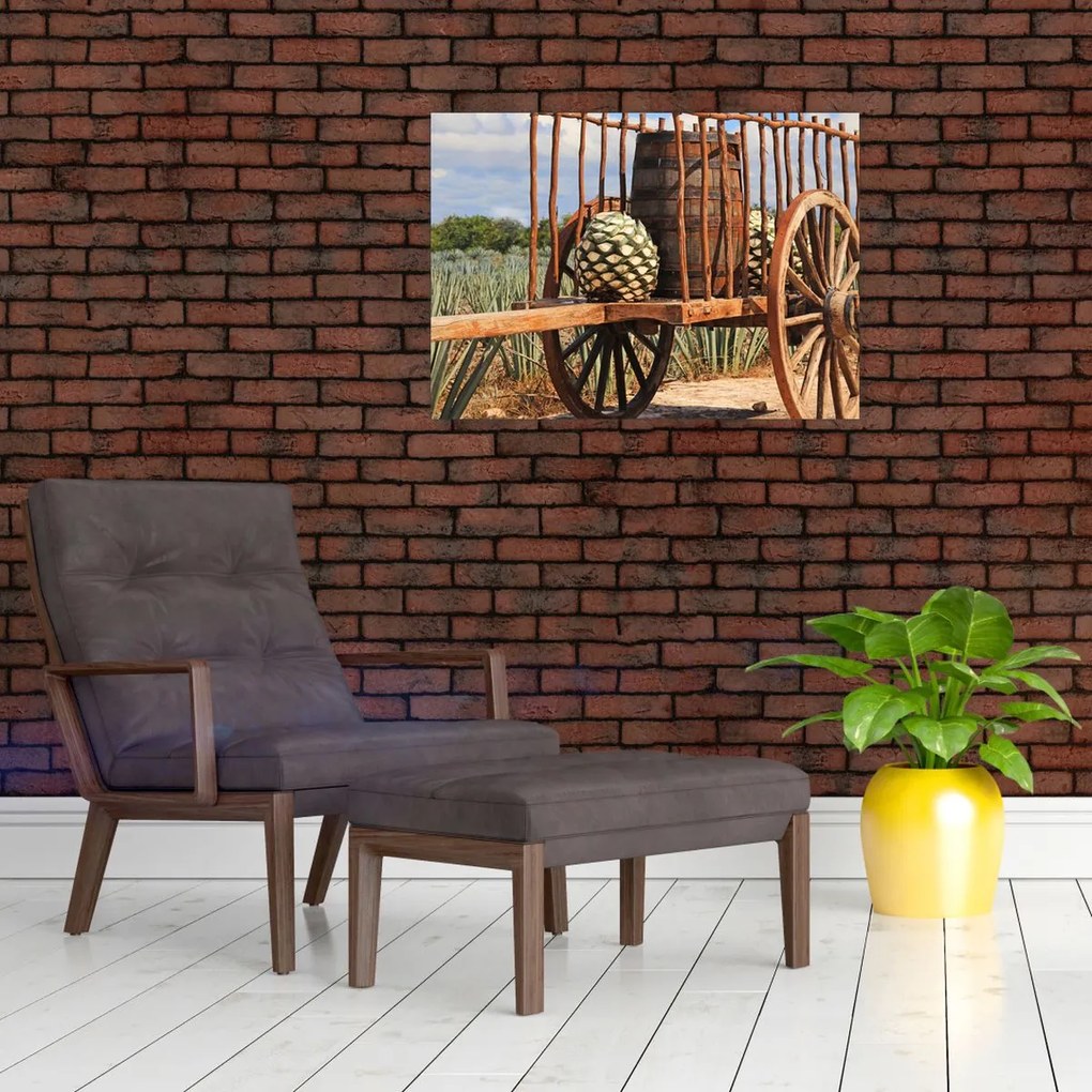 Obraz - Przyczepka (70x50 cm)