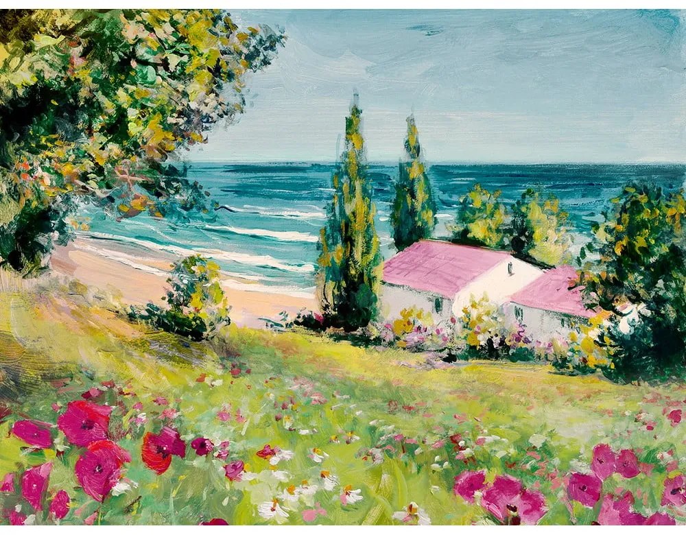 Obraz 85x113 cm Idyll View – Styler