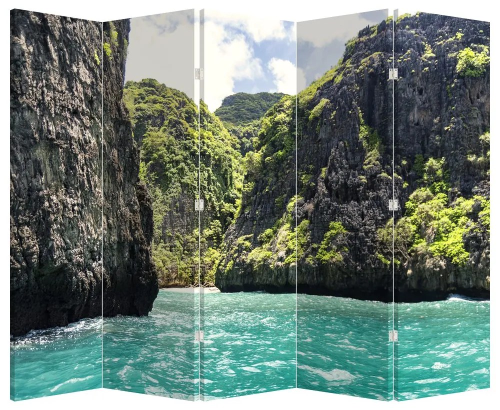 Parawan - Górska rzeka (210x170 cm)