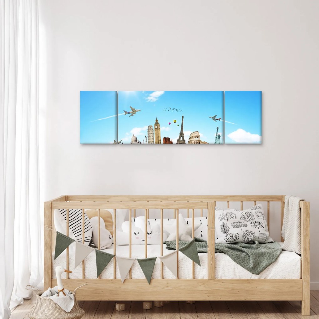 Obraz - Podróże (170x50 cm)