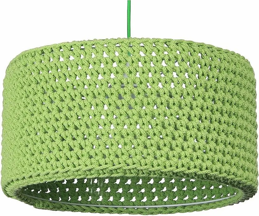 Lampa wisząca COTTON 40 zielona