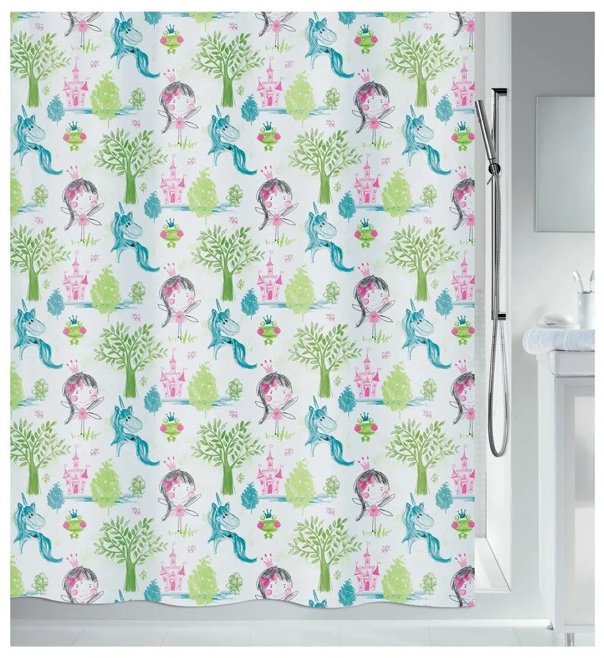 Zasłona prysznicowa 180x200 cm Princess – Spirella