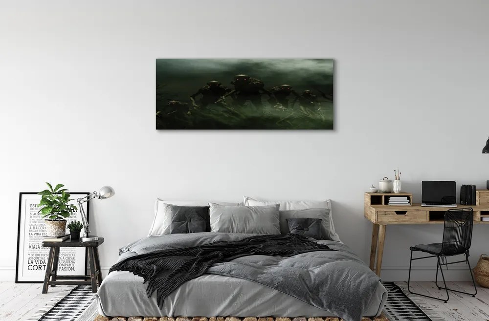 Obraz na płótnie Zombie w Chmurach