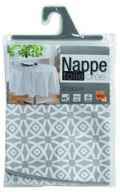 Obrus zmywalny ø 160 cm Abaca – douceur d'intérieur