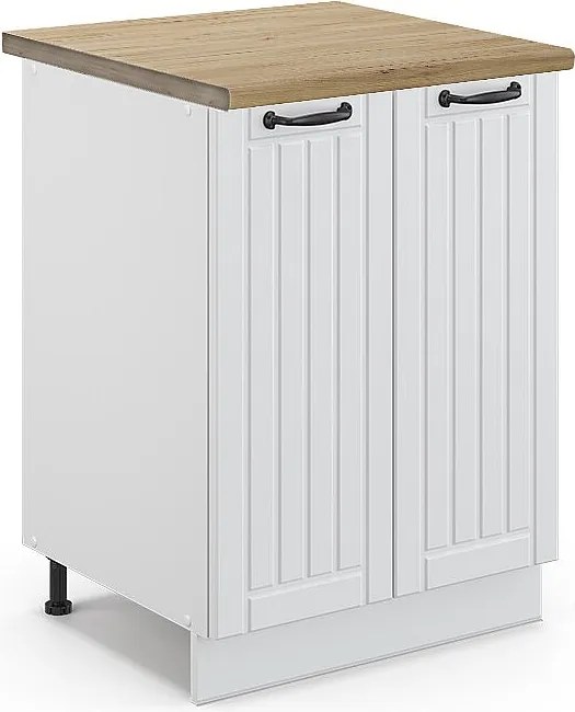 Szafki kuchenne biały domek wiejski 60x60x82 fame-line